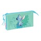 канцеларски,принадлежности,safta,stitch,aloha,pencil,case,multicolor,(blue)