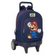 раница,раници,safta,super,mario,world,compact,wheeled,backpack,multicolor,(blue)