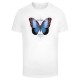 тениска,мъжки,тениски,mister,tee,become,the,change,butterfly,short,sleeve,t,shirt,white,(white)