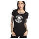 тениска,дамски,тениски,thug,life,queen,short,sleeve,t,shirt,black,(black)