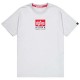 тениска,мъжки,тениски,alpha,industries,satin,logo,t,short,sleeve,t,shirt,white,(pastel,grey)