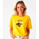 тениска,дамски,тениски,kruskis,biker,enthusiasm,short,sleeve,t,shirt,yellow,(yellow)