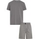 пижама,мъжки,пижами,calvin,klein,000nm2752e,short,sleeve,pyjama,grey