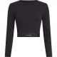 тениска,дамски,тениски,calvin,klein,000qs7217e,long,sleeve,t,shirt,black