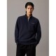 блуза,мъжки,пуловери,calvin,klein,micro,logo,repreve,half,zip,sweatshirt,blue,(night,sky)