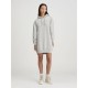 дънки,дамски,поли,и,рокли,calvin,klein,jeans,chenille,monologo,long,sleeve,midi,dress,grey