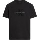 тениска,мъжки,тениски,calvin,klein,jeans,chenille,monologo,short,sleeve,t,shirt,black