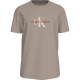 тениска,мъжки,тениски,calvin,klein,jeans,distressed,monologo,short,sleeve,t,shirt,beige