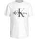 тениска,детски,тениски,calvin,klein,jeans,monogram,short,sleeve,t,shirt,bright,white,(white)