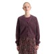жилетка,дамски,пуловери,дамски,плетени,дрехи,scotch,&,soda,fuzzy,relaxed,cardigan,brown,(berry,melange)