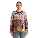 блуза,дамски,блузи,scotch,&,soda,jacquard,oversized,sweatshirt,pink