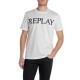 тениска,мъжки,тениски,replay,m3099.000.2660,short,sleeve,t,shirt,natural,white,(white)