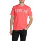 тениска,мъжки,тениски,replay,m3099.000.2660,short,sleeve,t,shirt,poppy,red,(pink)