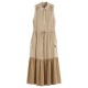 рокля,дамски,поли,и,рокли,scotch,&,soda,fluid,utility,sleeveless,long,dress,beige