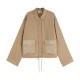 риза,с,дълъг,ръкав,дамски,блузи,дамски,ризи,scotch,&,soda,utility,fluid,long,sleeve,shirt,beige