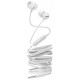 слушалки,слушалки,philips,he2405wt,earphones,white,(black)