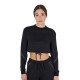блуза,дамски,блузи,equestro,cropped,sweatshirt,black,(black)