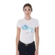 тениска,мъжки,тениски,дамски,тениски,equestro,interference,jump,cotton,short,sleeve,t,shirt,white,(white)