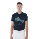 тениска,мъжки,тениски,дамски,тениски,equestro,jump,cotton,short,sleeve,t,shirt,blue,(navy)