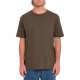тениска,мъжки,тениски,volcom,stone,blanks,basic,short,sleeve,t,shirt,wren,(brown)