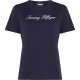 тениска,дамски,тениски,tommy,hilfiger,script,short,sleeve,t,shirt,blue,(nos,desert,sky)