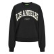 блуза,дамски,блузи,jack,&,jones,merle,spring,rlx,short,jjxx,sweatshirt,black,los,angeles,(black)