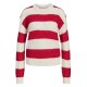 блуза,дамски,пуловери,дамски,плетени,дрехи,jack,&,jones,penelope,jjxx,sweater,racing,red,cloud,dancer,(red,white)