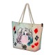 чанта,всички,чанти,karactermania,dc,comics,harley,quinn,mad,love,soleil,beach,bag,multicolor,(beige)