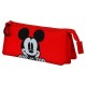 канцеларски,принадлежности,karactermania,disney,mickey,mouse,triple,pencil,case,red