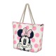 чанта,всички,чанти,karactermania,disney,minnie,mouse,dots,soleil,beach,bag,pink,(pink)
