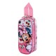 канцеларски,принадлежности,karactermania,disney,minnie,mouse,too,cute,3d,double,pencil,case,pink