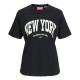 тениска,дамски,тениски,jack,&,jones,merle,reg,short,sleeve,t,shirt,black,new,york,(black)