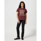 дънки,дамски,панталони,wrangler,112356392,straight,fit,jeans,red