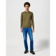 блуза,мъжки,пуловери,дамски,пуловери,wrangler,112357202,sweater,green,(ivy,green)