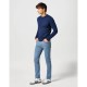блуза,мъжки,пуловери,wrangler,112357427,sweater,blue,(navy)