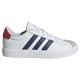 маратонки,детски,маратонки,adidas,vl,court,3.0,trainers,ftwr,white,dark,blue,better,scarlet,(white)