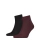 чорапи,мъжки,чорапи,calvin,klein,701218706,quarter,short,socks,2,units,purple,black,(red,black)