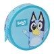 канцеларски,принадлежности,safta,bluey,round,filled,pencil,case,18,units,blue,(multicolor)