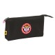 канцеларски,принадлежности,safta,kings,league,porcinos,triple,pencil,case,black,(multicolor)
