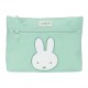 канцеларски,принадлежности,safta,miffy,big,with,2,zippers,big,pencil,case,green,(mint)