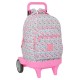 раница,раници,safta,moos,flores,wheeled,backpack,multicolor,(pink)