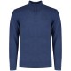 блуза,мъжки,пуловери,hackett,lambswool,half,zip,sweater,chambray,blue,(blue)