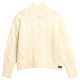 блуза,дамски,пуловери,дамски,плетени,дрехи,superdry,cable,high,neck,sweater,jasper,white,(white)