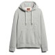 суичър,мъжки,пуловери,superdry,embossed,logo,graphic,hoodie,pumice,stone,beige,marl,(grey)