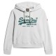 суичър,дамски,блузи,superdry,embroidered,vl,graphic,hoodie,ice,marl,(white)