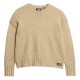 блуза,дамски,пуловери,дамски,плетени,дрехи,superdry,essential,sweater,fudge,brown,(beige)