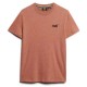 тениска,мъжки,тениски,superdry,essential,logo,embroidered,short,sleeve,t,shirt,fired,orange,grit,(orange)