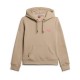 суичър,дамски,блузи,superdry,essential,logo,hoodie,cobblestone,grey,(beige)
