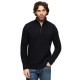 блуза,мъжки,пуловери,superdry,jacob,cable,half,zip,sweater,black,(eclipse,navy)