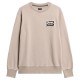блуза,мъжки,пуловери,superdry,mechanic,loose,fit,sweatshirt,moonrock,(beige)